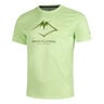 Fujitrail Logo Camiseta De Running Hombres-Lima,Oliva