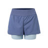 Shorts Mujeres-Azul Oscuro,Azul Claro