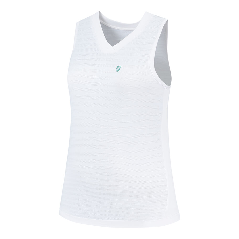 K-Swiss Hypercourt Singlet 2 Camiseta De Tirantes Mujeres - Blanco