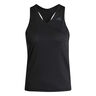 Club V-Neck Camiseta de tirantes Mujeres-negro