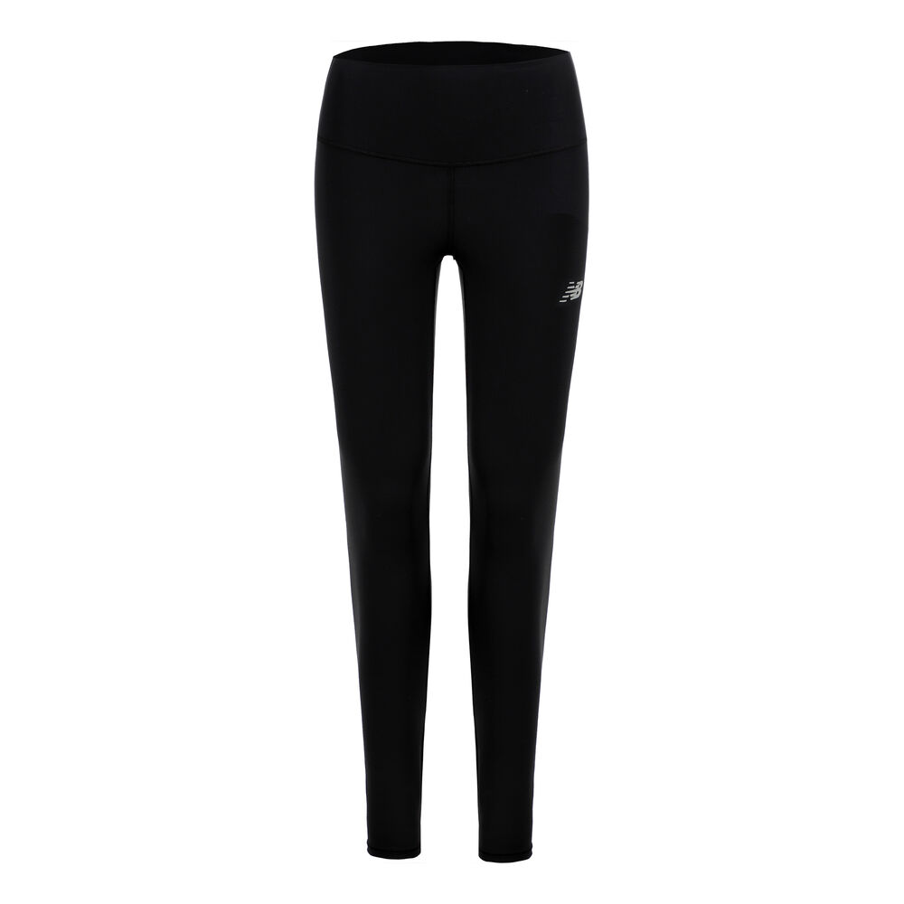 New Balance High Rise Legging Malla Mujeres - Negro