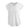 Tiara Camiseta De Manga Corta Mujeres-Blanco,Negro