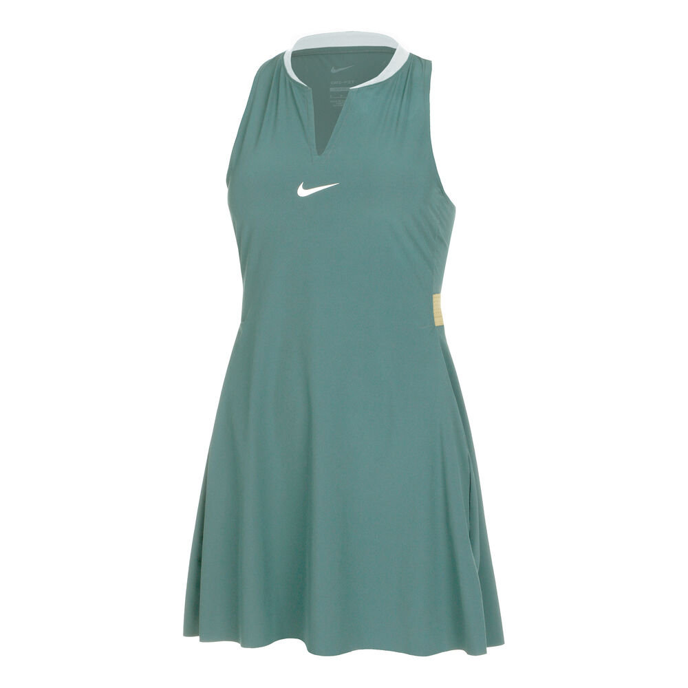 Nike Dri-Fit Vestido Mujeres - verde oscuro,