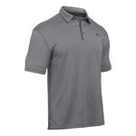 Ropa de tenis Under Armour Under Armour Tech Polo Hombres-Gris,Negro