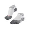 RU4 Endurance Invisible Calcetines Para Correr Hombres-Blanco,Gris