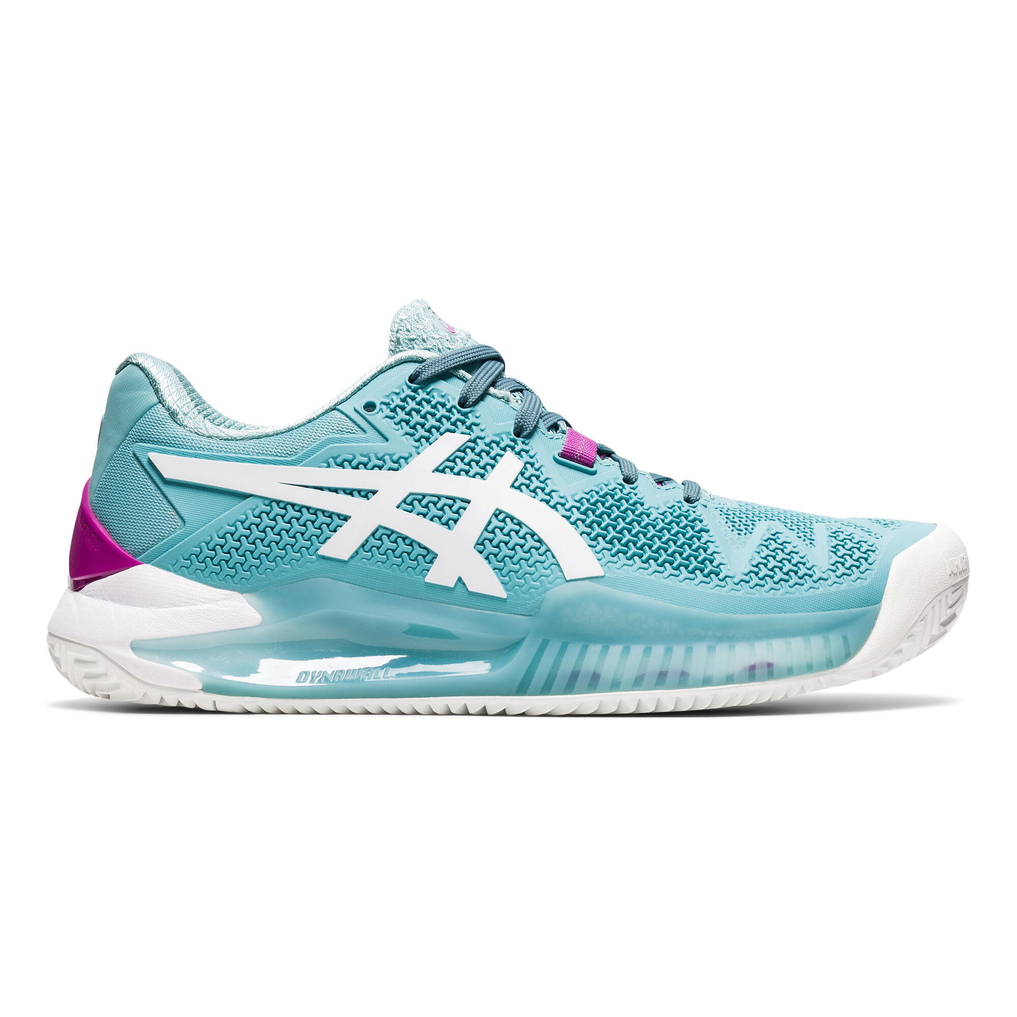 Buy ASICS Gel-Resolution 8 Clay Zapatilla Tierra Batida Mujeres Azul,  Blanco online