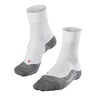 RU4 Calcetines Para Correr Mujeres-Blanco,Gris