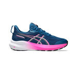 Zapatillas para correr ASICS ASICS GT-1000 14 GS Zapatilla de estabilidad Ni&ntilde;os-azul, rosa