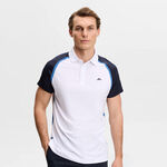 Ropa de tenis JLindeberg JLindeberg Bruce Polo Hombres-azul oscuro