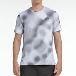 Ropa Bullpadel Bullpadel Manaus Camiseta De Manga Corta Hombres-Blanco,Gris
