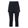 Club Falda Con Malla Mujeres-Azul Oscuro,Plateado