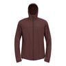 X-Alp Waterproof Chaqueta Para Correr Hombres-Marrón