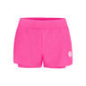 Crew 2in1 Shorts Mujeres-Rosa