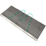 Accesorios De Pista Tegra Schleppnetz mit Alu-Profil doppellagig schweres Gewebe 2,00 m x 0,75 m