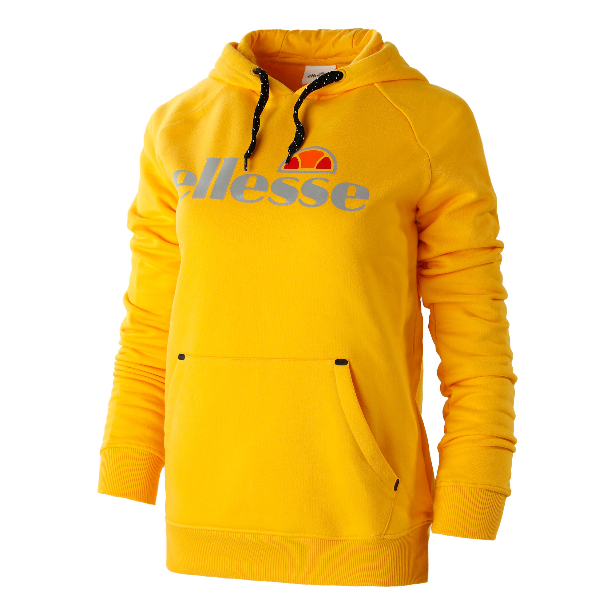 Ellesse Aprino OH Sudadera Con Capucha Mujeres - Amarillo, Plateado