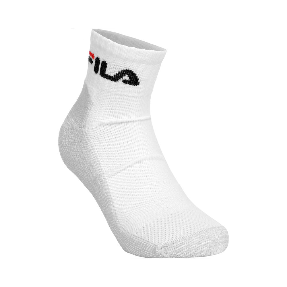 Fila Quarter Calcetines Deporte - Blanco, Multicolor