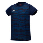 Ropa Yonex Yonex Crew Neck Camiseta De Manga Corta Mujeres-Azul Oscuro