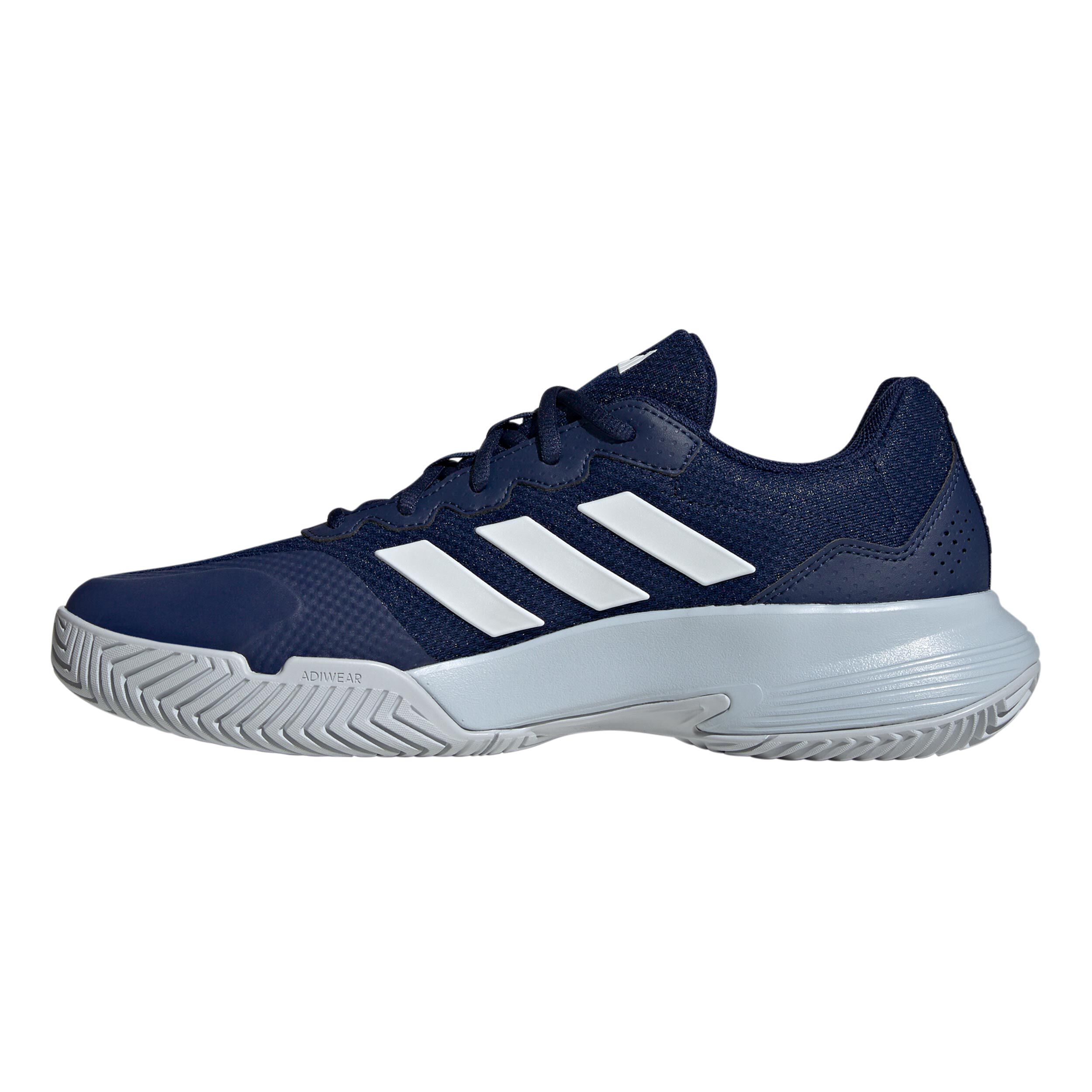 Buy adidas GameCourt 2 Zapatilla Todas Las Superficies Hombres Azul Oscuro Blanco online Tennis Point ES