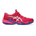 Zapatillas de tenis ASICS ASICS Court FF 3 Zapatilla Tierra Batida Mujeres-Berry,Blanco