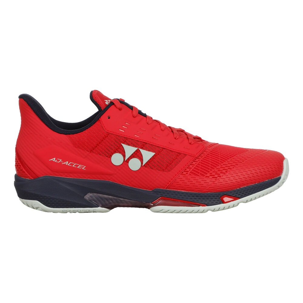 Yonex AD Accel Zapatilla Todas Las Superficies Hombres-Coral,Azul Oscuro