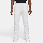 Ropa Nike Nike Court Dri-Fit Heritage Fleece Pantalón de entrenamiento Hombres-blanco