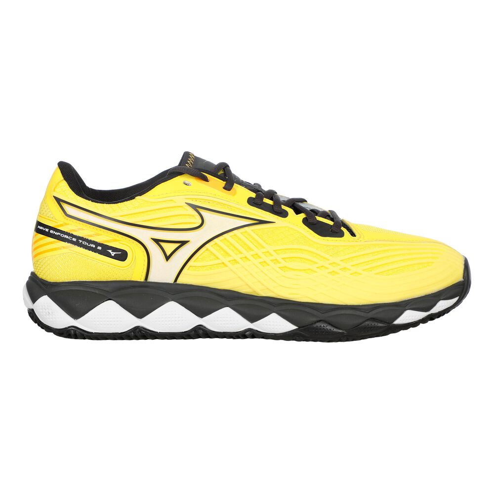 Mizuno Wave Enforce Tour 2 Padel Zapatilla De Pádel Hombres - Amarillo, Blanco