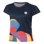 Ropa BIDI BADU BIDI BADU Twiggy Camiseta De Manga Corta Mujeres-Azul Oscuro,Multicolor