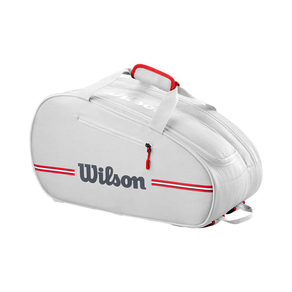 Wilson Tour Team Bag Paletero-Blanco