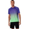 Road Fade Camiseta de running Hombres-azul, verde