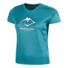 Fujitrail Logo Camiseta De Running Mujeres-Azul
