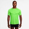 Stride Camiseta de running Hombres - verde claro, plateado