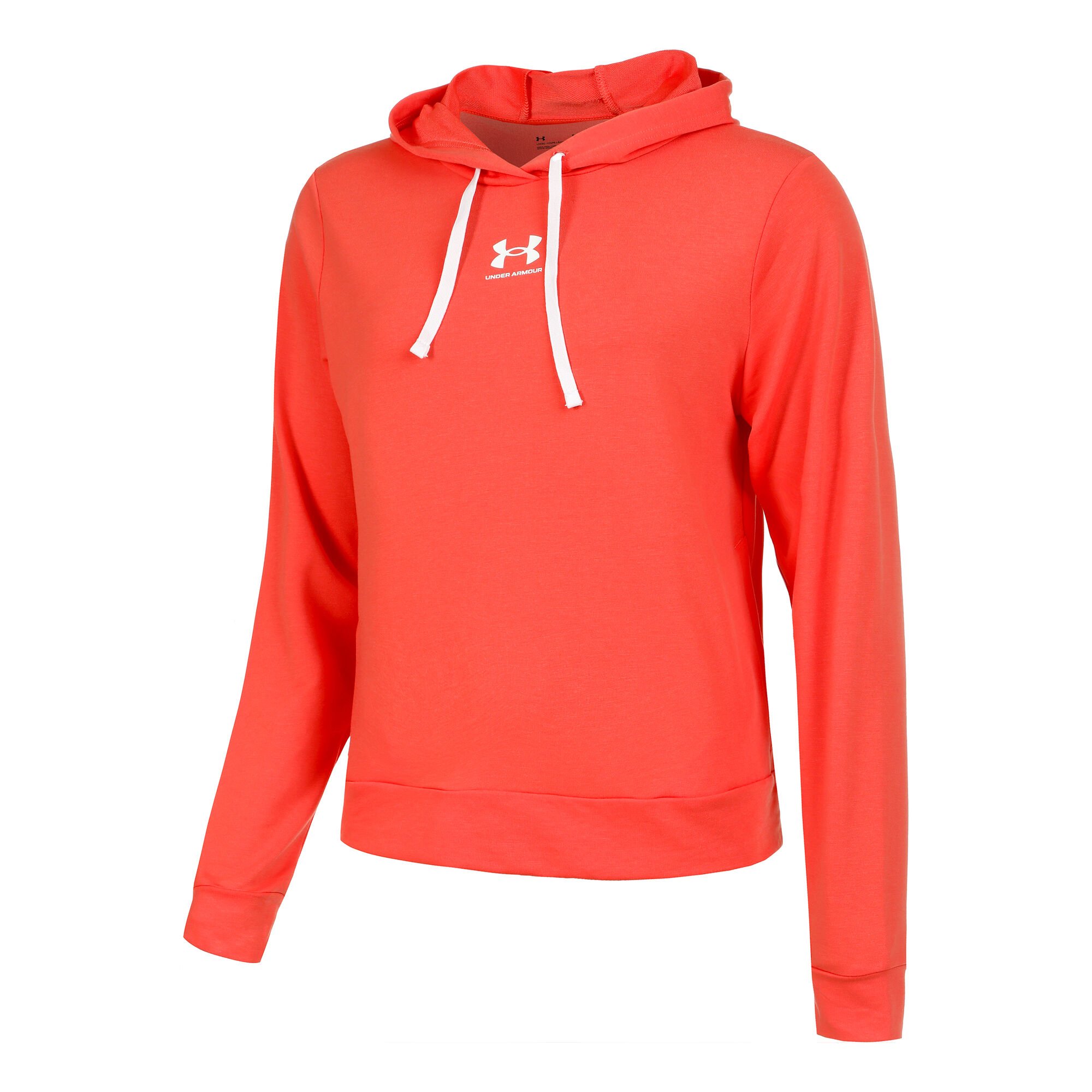 SUDADERA UNDER ARMOUR MUJER RIVAL TERRY CON CAPUCHA Y CREMALLERA