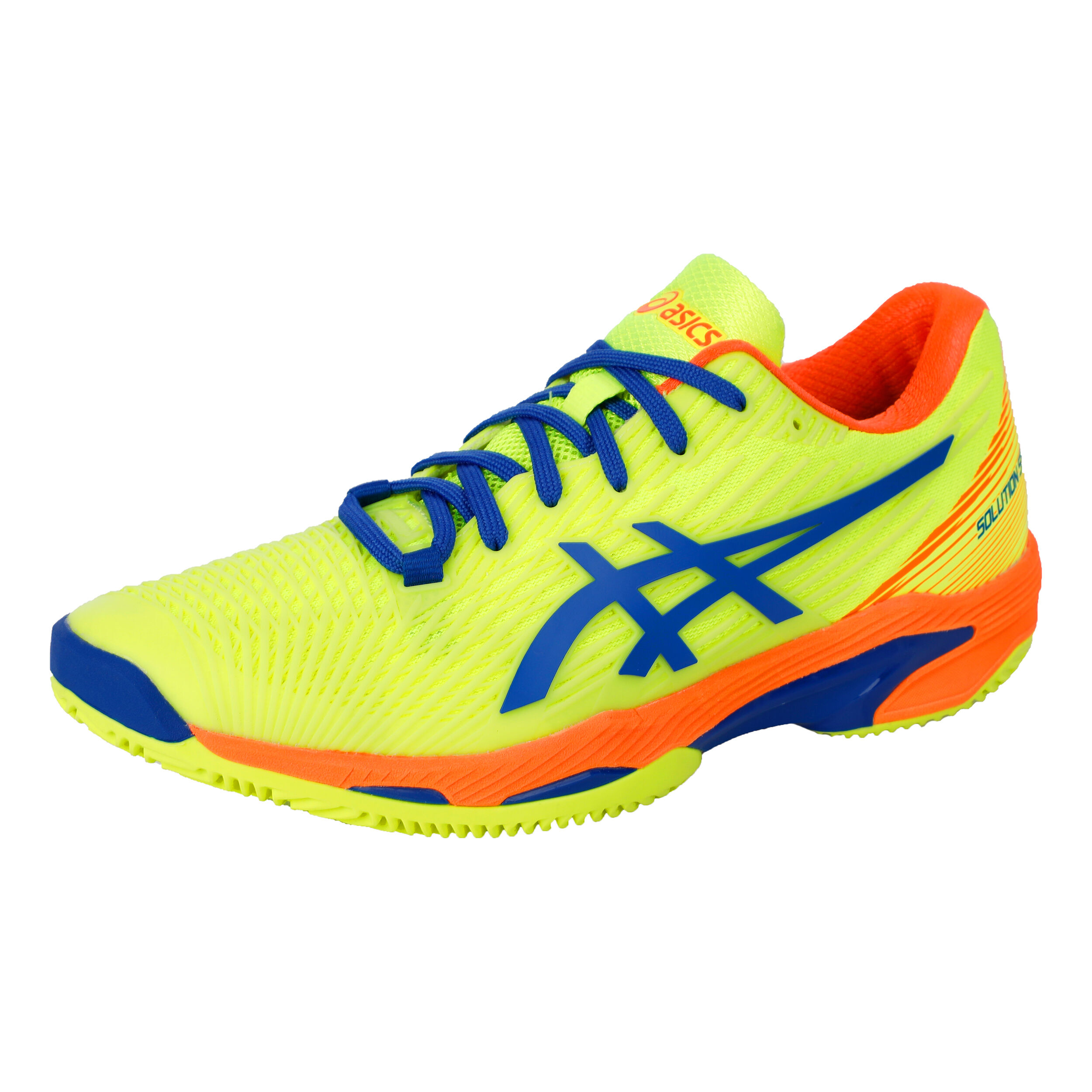 Solution Speed FF 2 Zapatilla Tierra Batida Edici n Especial Hombres Amarillo Ne n Azul