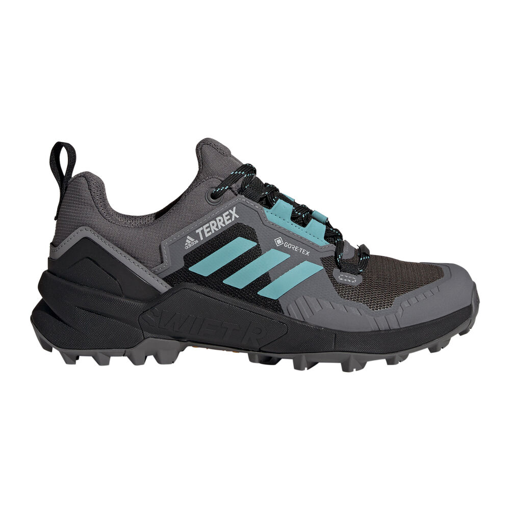 adidas Terrex Swift R3 GTX Zapatilla Trail Mujeres-Antracita,Turquesa