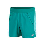 Ropa ASICS ASICS Road 5in Pantalones Cortos Hombres-Turquesa