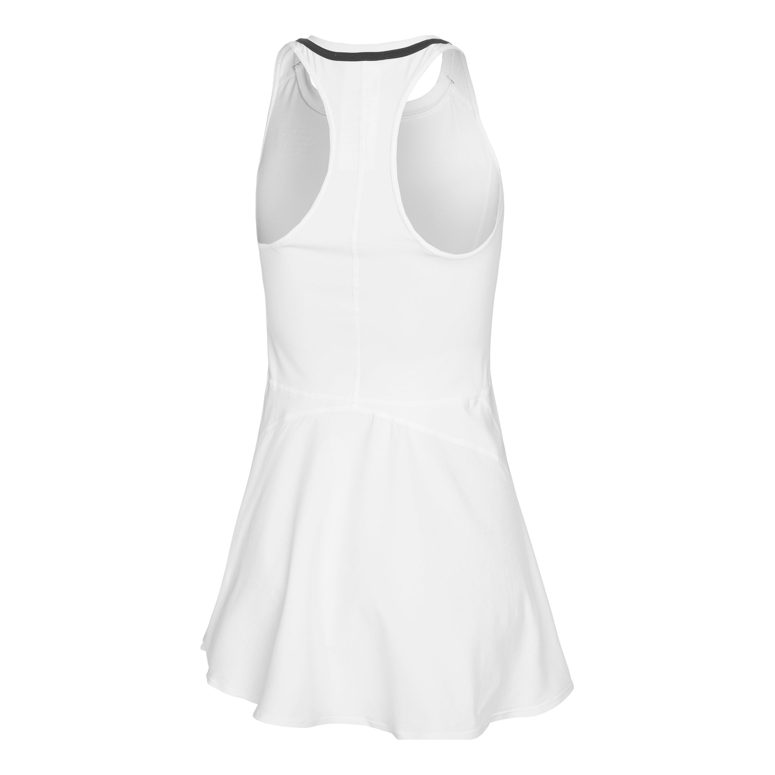 Printed Tournament Vestido Mujeres Blanco