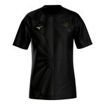 Mizuno Mizuno Active DryAeroFlow Graphic  Camiseta de running Hombres - negro, dorado