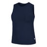 Ace Pocket Ribbed Tank Top Camiseta de tirantes Mujeres - azul oscuro