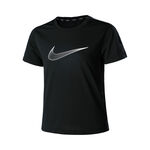 Ropa Nike Nike Dri-Fit One Graphic Camiseta De Manga Corta Chicas-Negro,Blanco