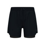 Ropa Odlo Odlo Zeroweight 5in 2in1 Pantalones Cortos Hombres-Negro