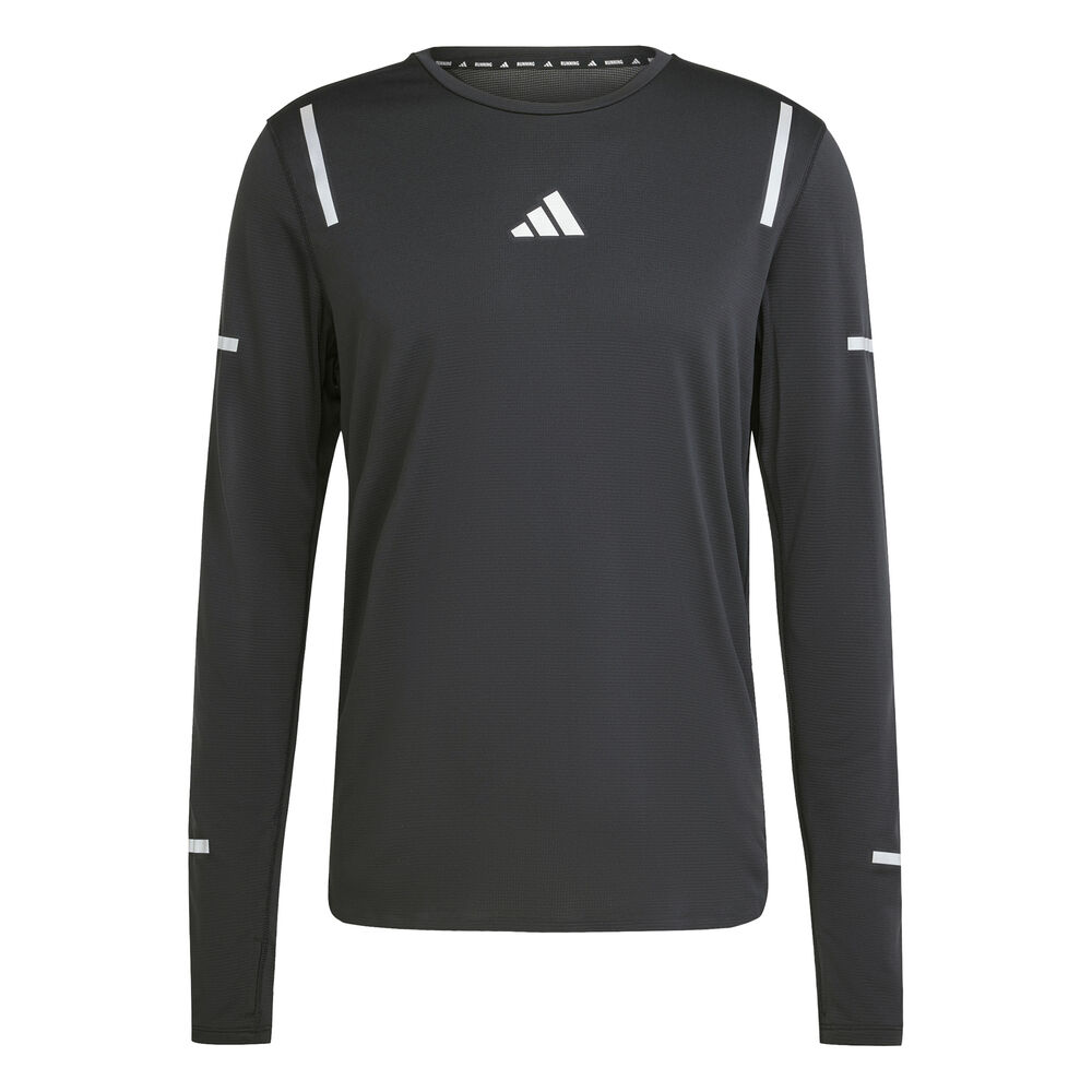 adidas Ultimate High Visibility Camiseta De Running Hombres-Negro