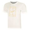 Court Dri-Fit Heritage Camiseta de manga corta Hombres - crema, 