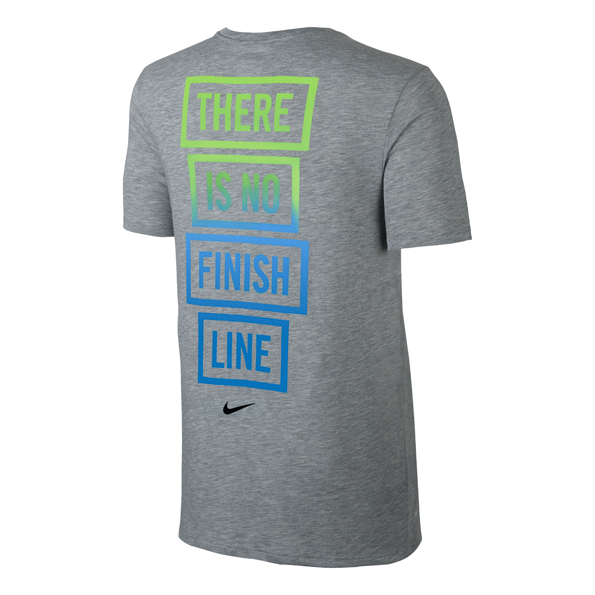 Psicologicamente Betsy Trotwood contenido Nike Run There Is No Finish Line Camiseta De Manga Corta Hombres - Gris,  Azul compra online | Tennis-Point