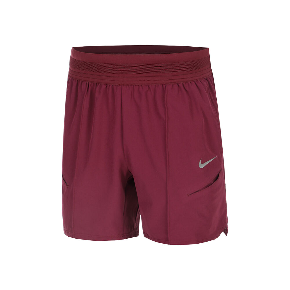 Nike Court Dri-Fit Slam Carlos Alcaraz Shorts Hombres-Rojo Oscuro