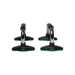 Accesorios de entrenamiento TOOLZ TOOLZ Chrome Push Up Grips Asas Para Flexiones-Negro
