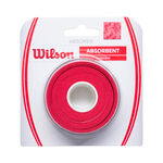 Sobregrips Wilson Wilson Dry Pack De 3-Rojo