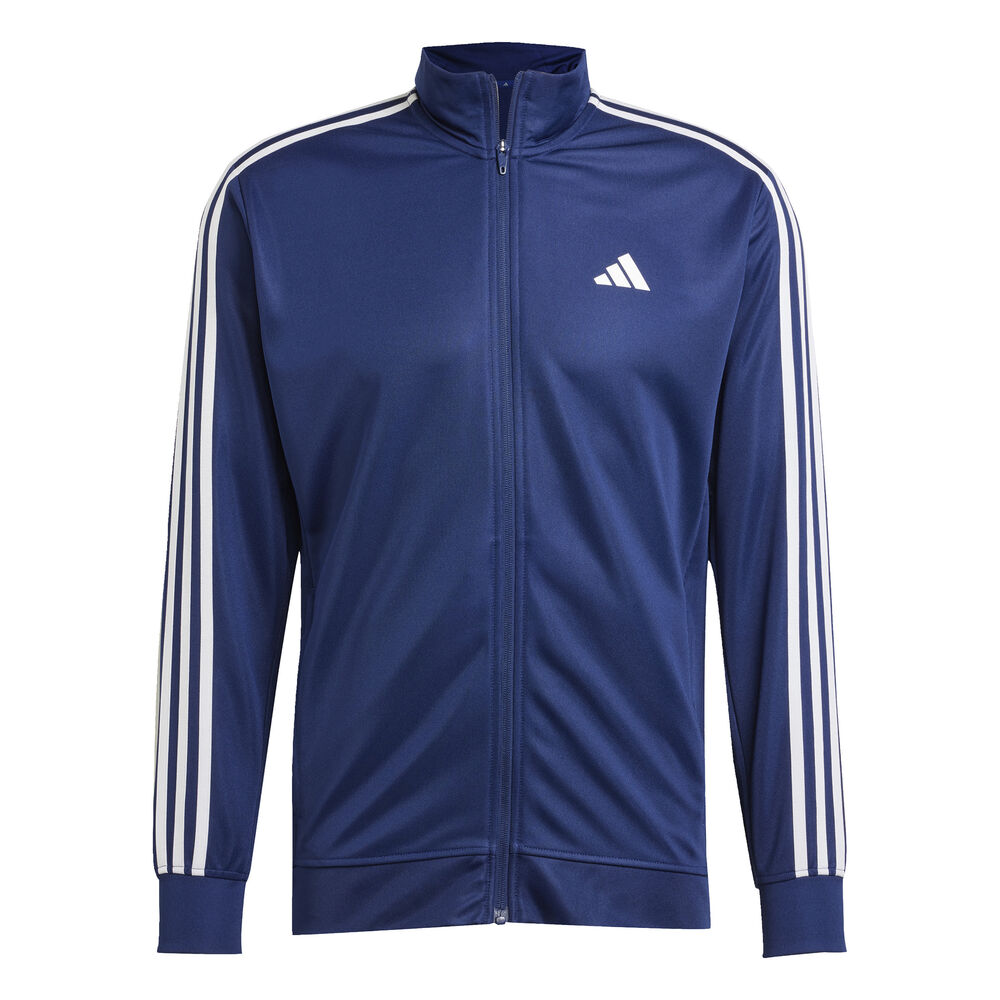 adidas Training Essential 3 Stripes Chaqueta De Entrenamiento Hombres-Azul Oscuro