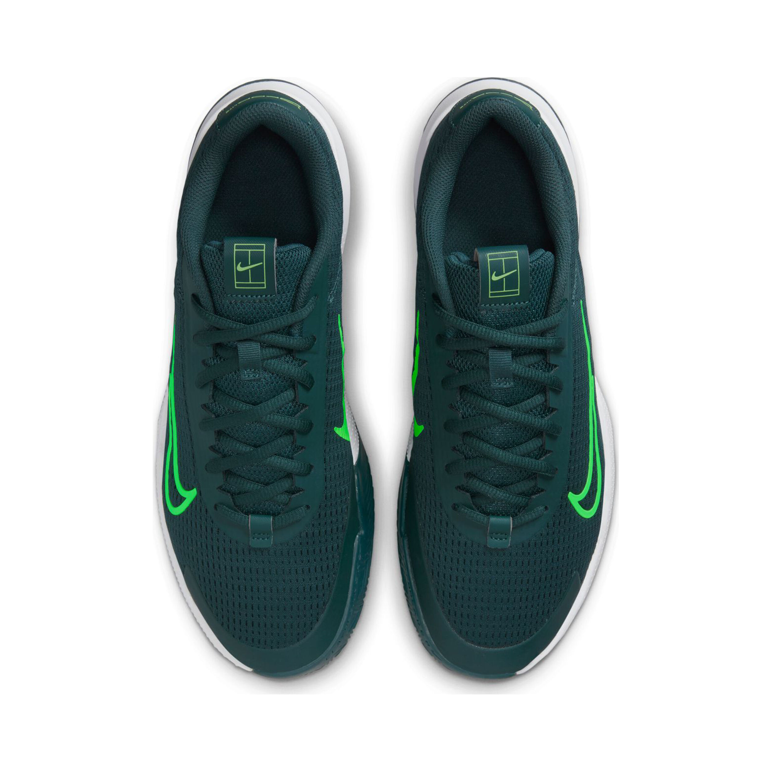 Buy Nike Vapor Lite 2 Zapatilla Tierra Batida Ninos Verde Oscuro Verde Neon online Tennis Point ES