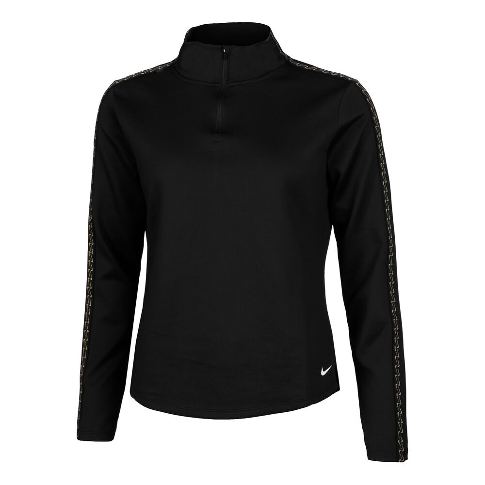 Nike Therma-FIT One Half-Zip Camiseta De Running Mujeres-Negro