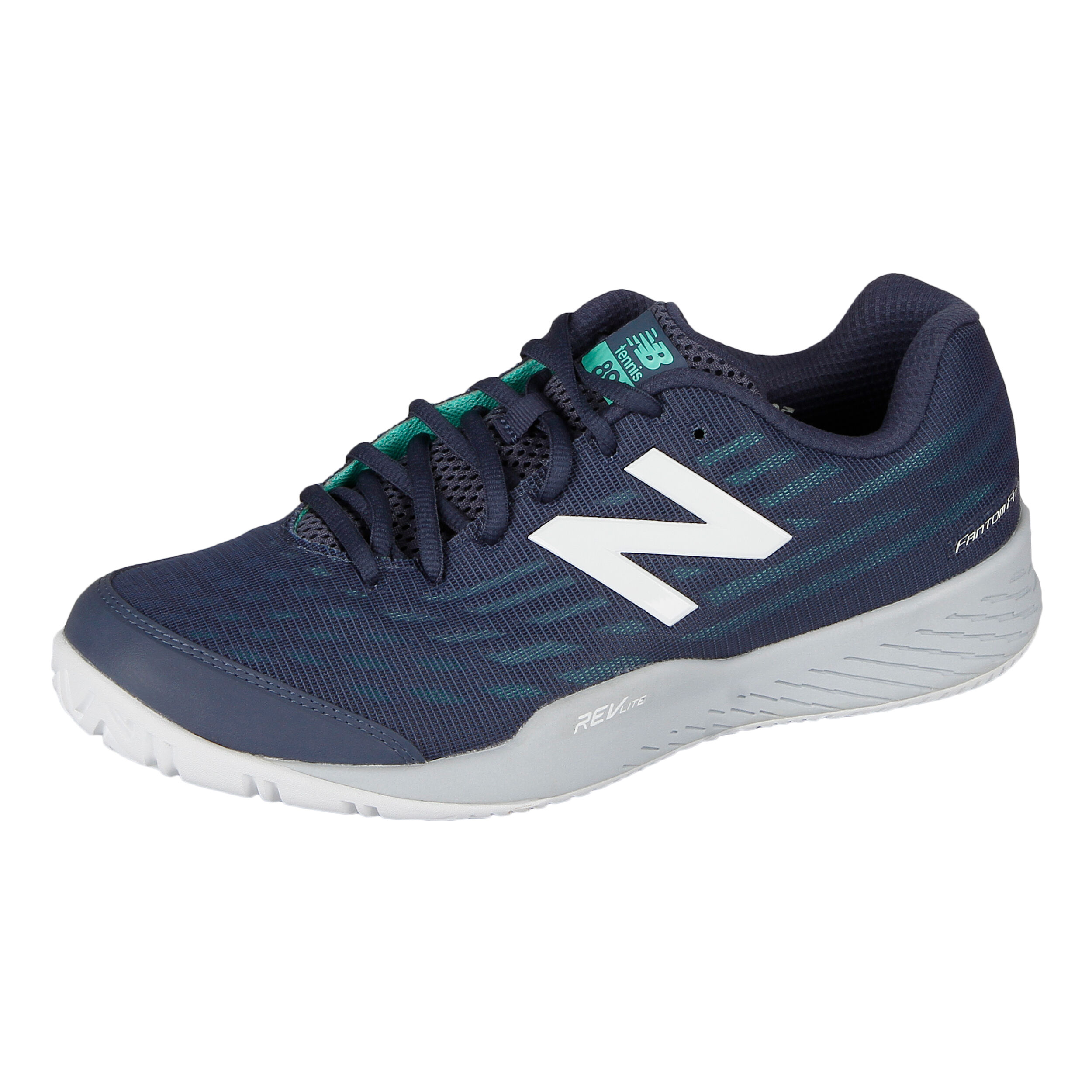 896 V2 Zapatilla Todas Las Superficies Hombres Azul Oscuro Gris